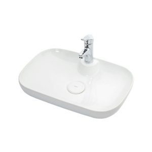 oval rectangle countertop white wash basin LAVELLA Pure class serie