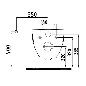 eos zero to wall toilet seat LAVELLA by Burmas technique details 1