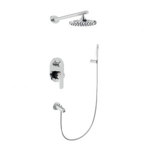LAVELLA Three Ways Round Concealed Shower Set - LAV016