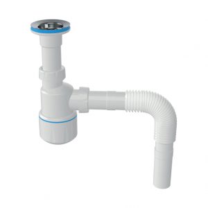Mini Bottle Trap Siphon with drain for Washbasin 11-1052-080